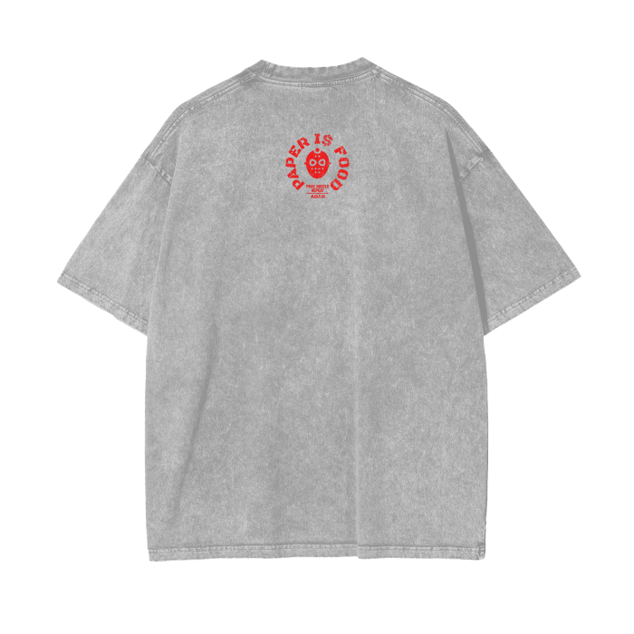 THE GOAT Acid Wash Oversize T-Shirt